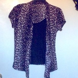 Leopard Print Top
